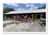 Kids having fun at Wooded Acres RV Park