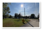 The road leading to our rv sites.
